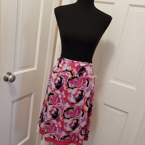 NWT Colorado Clothing Company Henna Flower Reversible Skirt size XXL, colorful - Picture 2 of 10